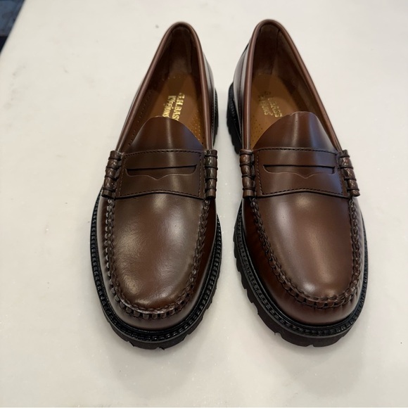 G H Bass Weejuns Men’s Larson Lug Sole Loafers Sz US 8.5 D BRAND NEW main image 7